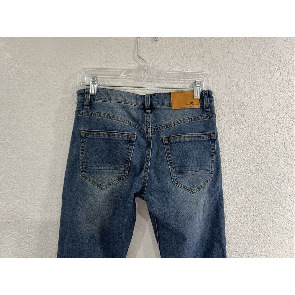 Smith & Mills Slim Leg Stretch Men's Jeans Size 29x30 Medium Wash